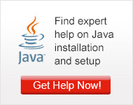 Get Java Installation Help Now